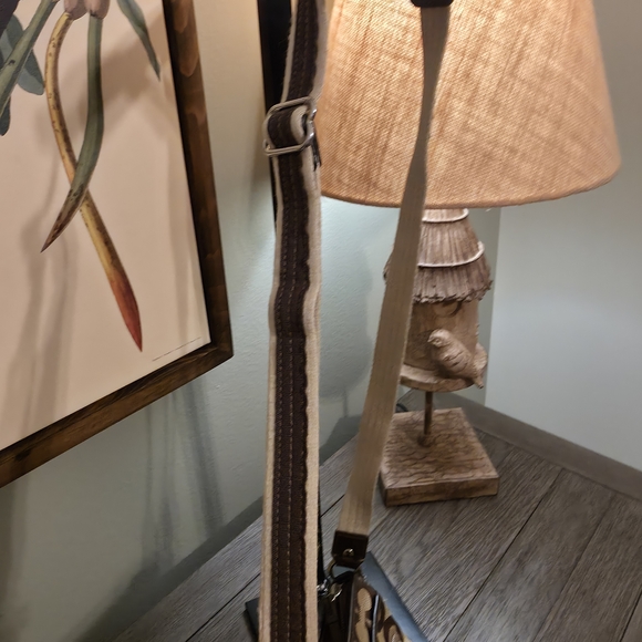 Brown Patterned COACH Crossbody Bag - Picture 12 of 16